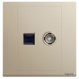 羅格朗開關插座 朗淳 米蘭金 電腦電視插
