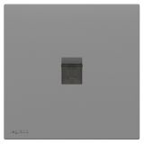 羅格朗開(kāi)關(guān)插座 暢境  深砂銀 一位電腦插